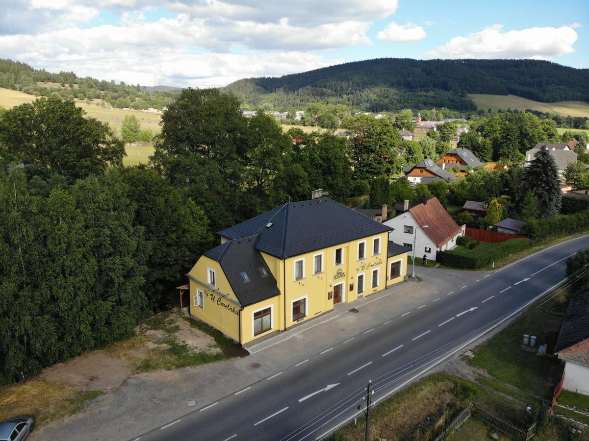 U Čmeláků Hotel Červená Voda Exterior foto